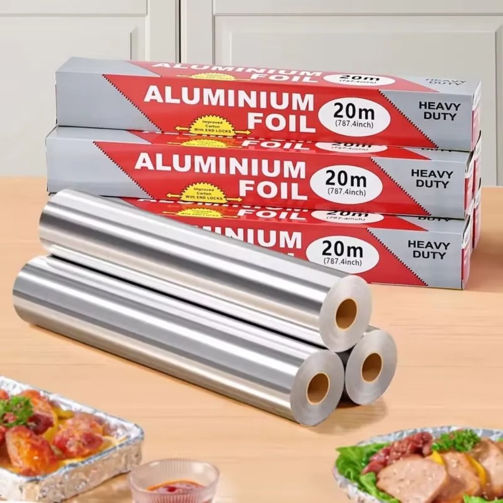 Kitchen Baking Paper - Papel Alumínio Descartável para Cozinha, Rolo