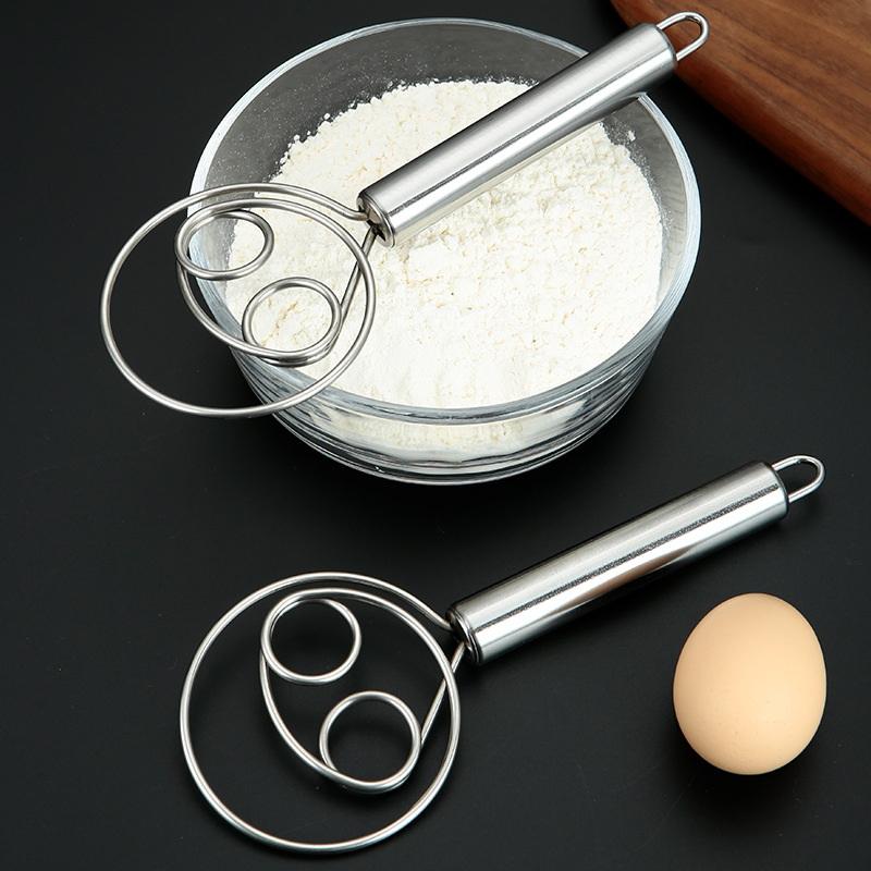 Kitchen Baking Cake - Batedor de Massa em Aço Inoxidável