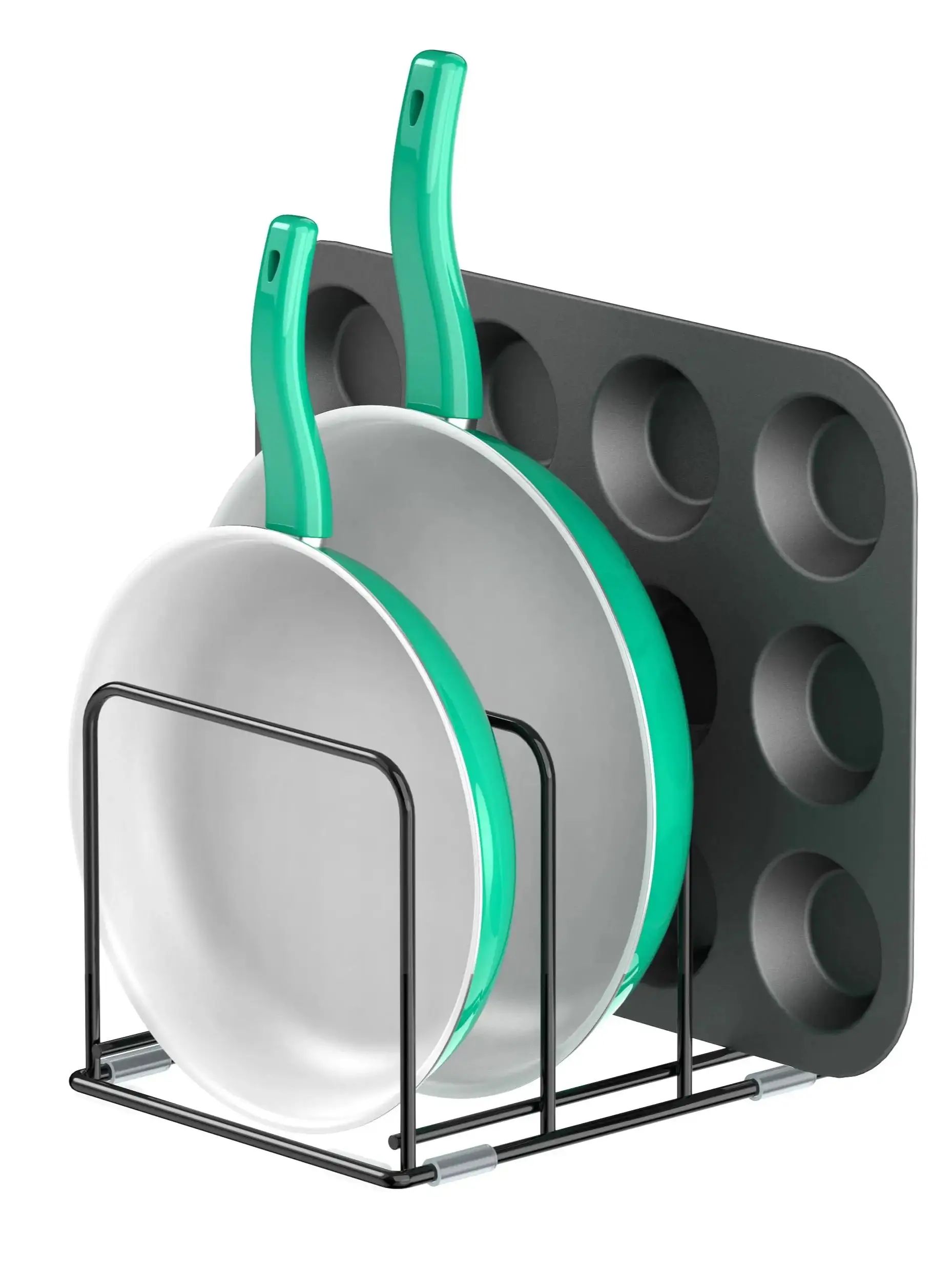 Kitchen Cabinet Baking Organizer - Organizador de panelas organizador de armário