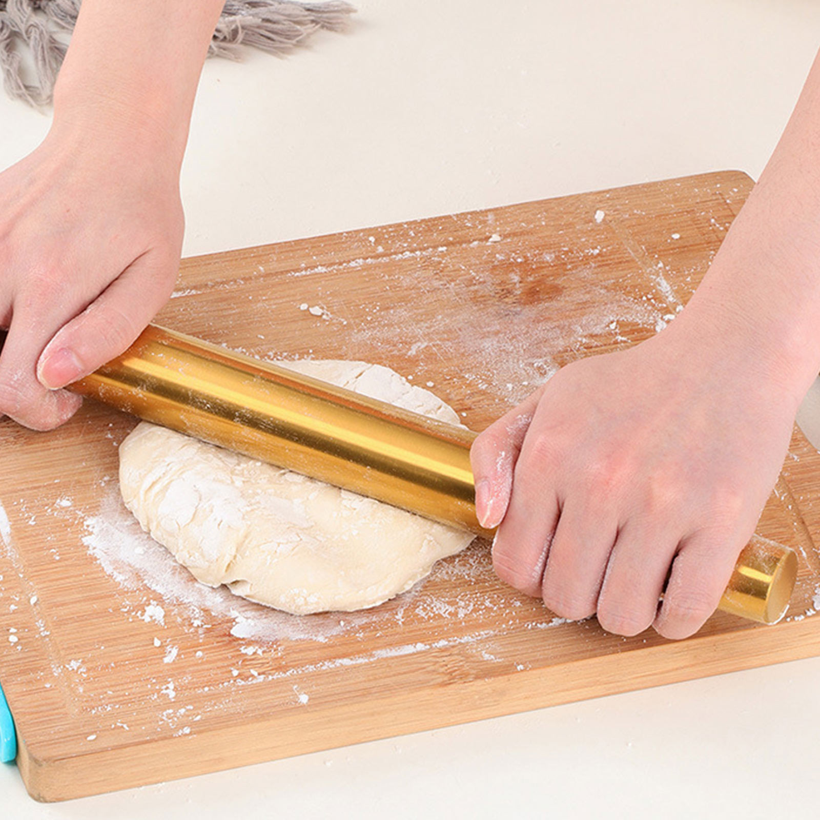 Kitchen Roller Baking - Rolo de Massa de Aço Inoxidável