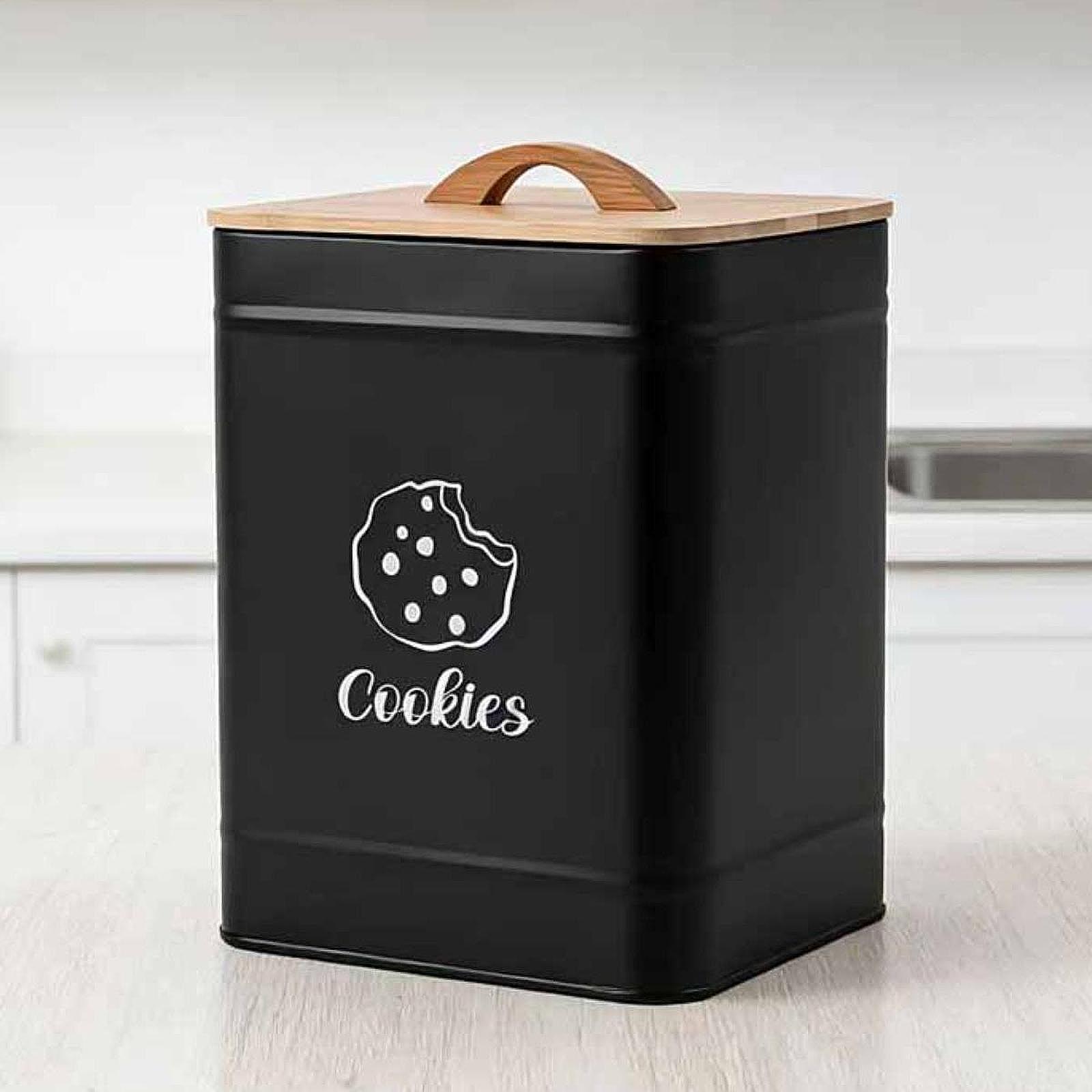 Kitchen Baking Organization - Pote de Biscoitos Multiuso em Aço