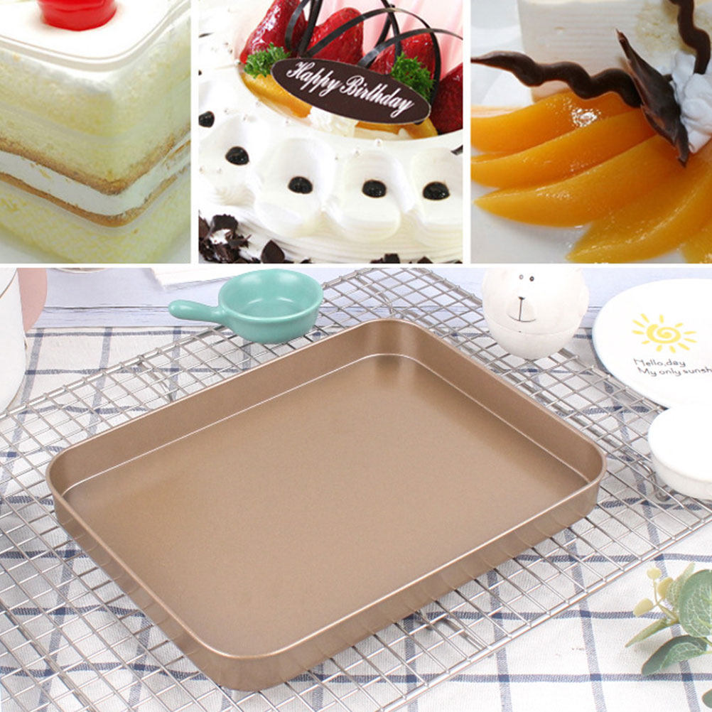 Kitchen Oven Baking Pans - Forma Retangular para Bolo em Aço