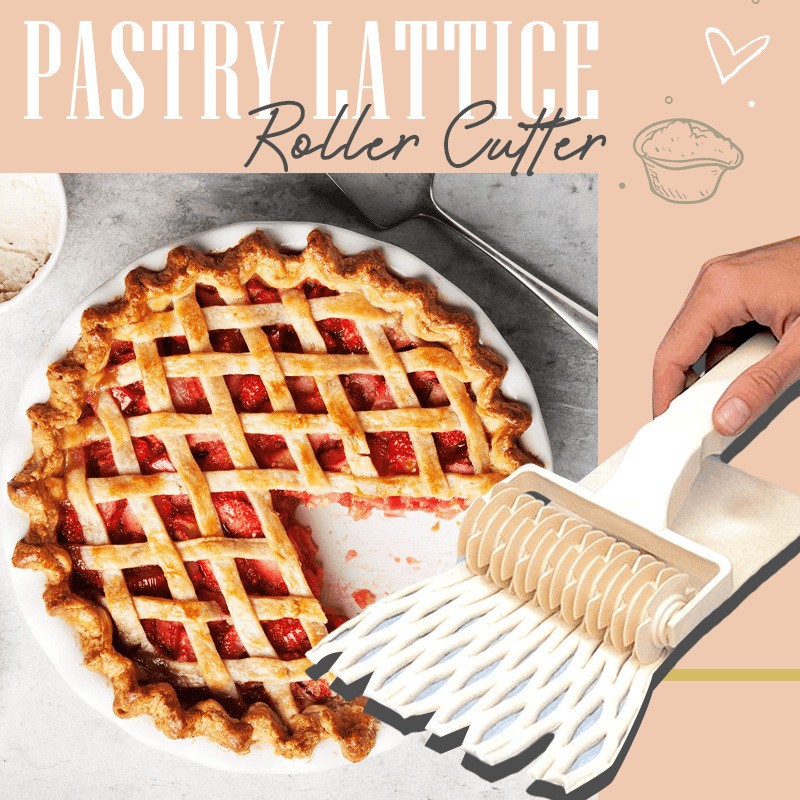 Kitchen Roller Baking - 1pc, cortador de rolo de treliça