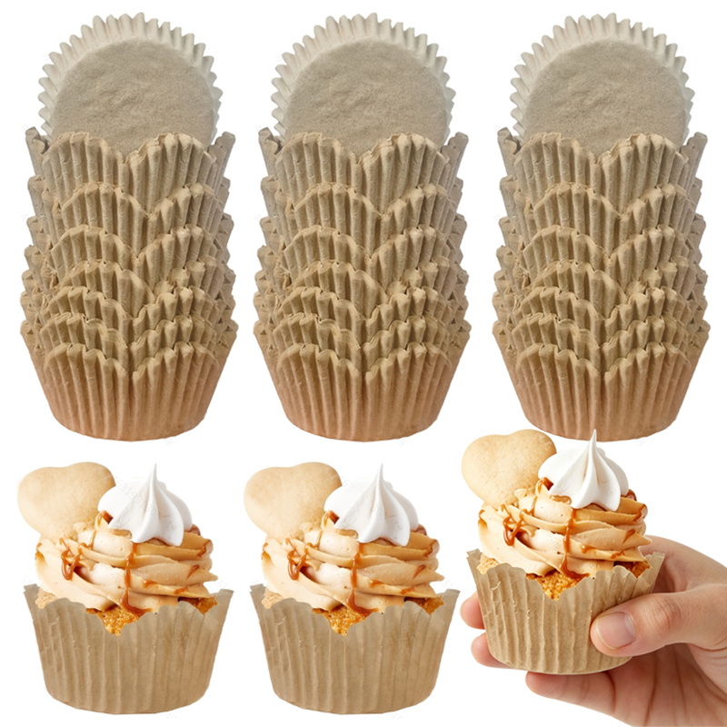 Kitchen Baking Paper - 150 Copos em Forma de Flor