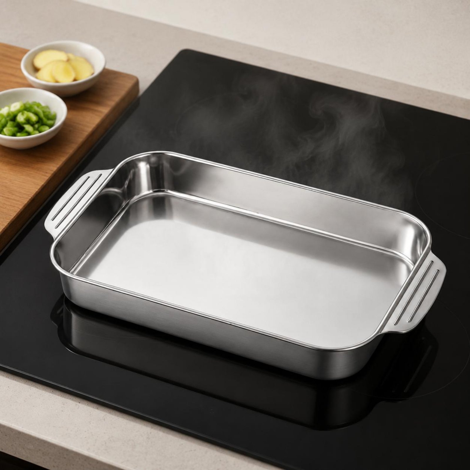 Assadeira de Aço Inoxidável co - Kitchen Baking Corner avaliação e preço
