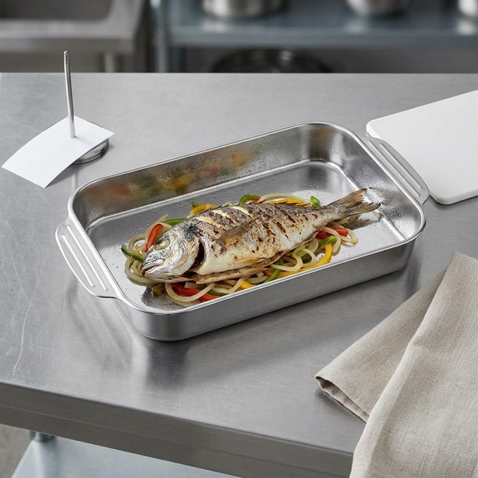 Assadeira de Aço Inoxidável co - Kitchen Baking Corner avaliação e preço
