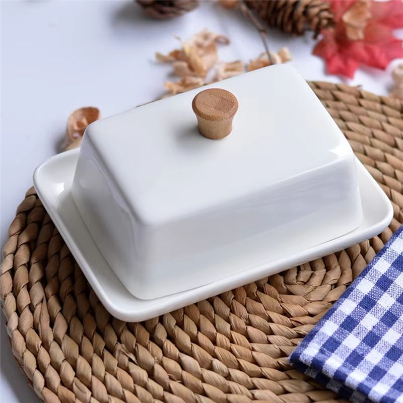 A20F- Manteigueira com tampa s - Kitchen Baking Organization avaliação e preço