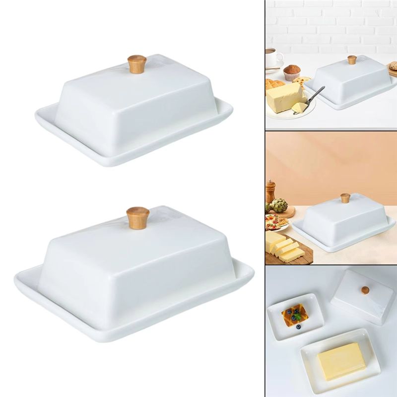 A20F- Manteigueira com tampa s - Kitchen Baking Organization avaliação e preço