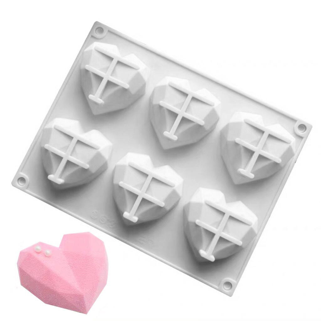 Moldes De Bolo De Silicone Par - Kitchen Baking Decor avaliação e preço