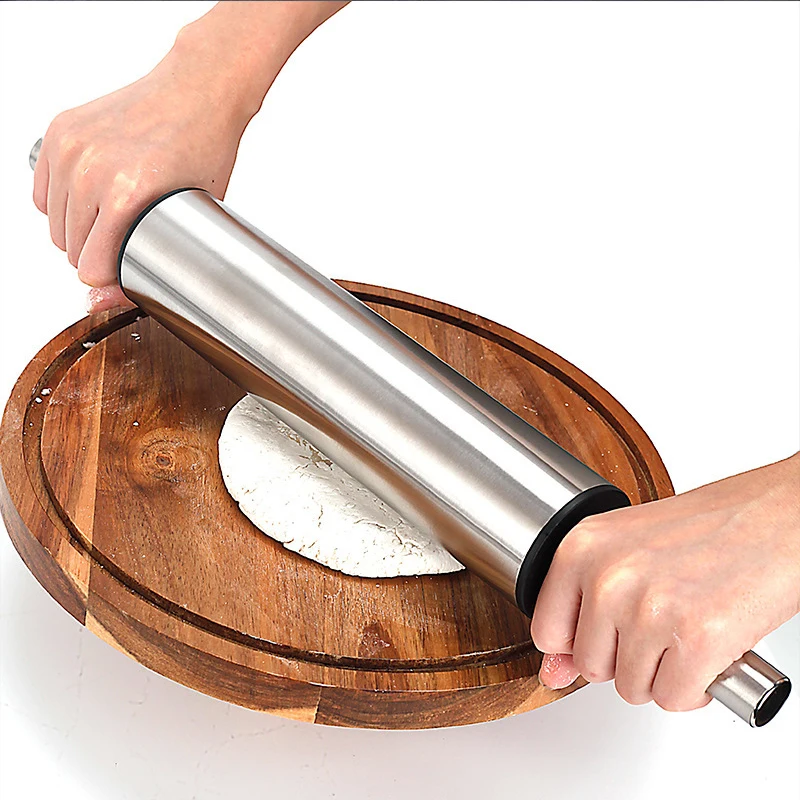 Rolo de Massa de Aço Inoxidáve - Kitchen Roller Baking avaliação e preço