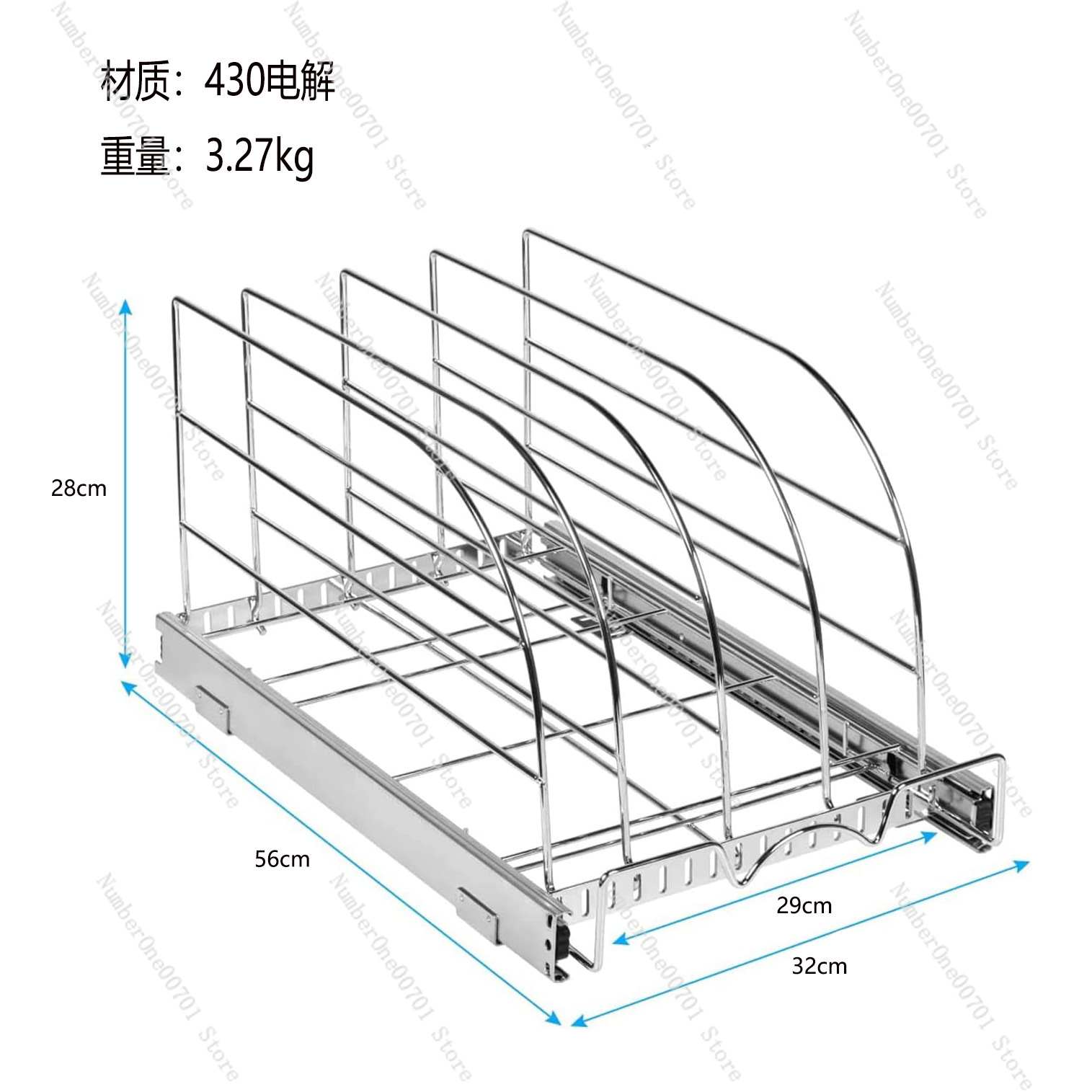Organizador de Armário de Cozi - Kitchen Cabinet Baking Organizer avaliação e preço