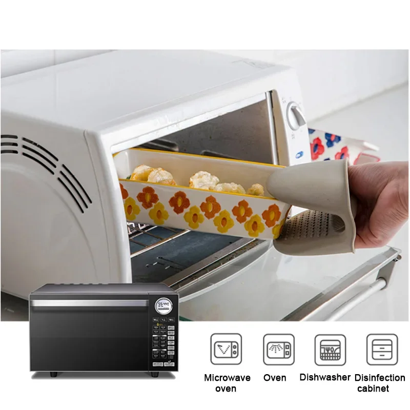 Prato de cerâmica para assar l - Kitchen Oven Baking Pans avaliação e preço