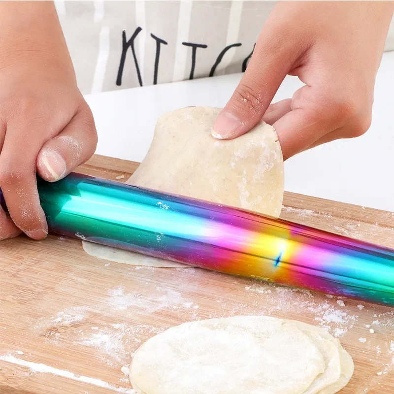 Rolo de massa de aço inoxidáve - Kitchen Roller Baking avaliação e preço