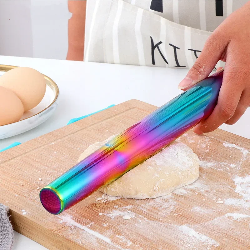 Rolo de massa de aço inoxidáve - Kitchen Roller Baking avaliação e preço