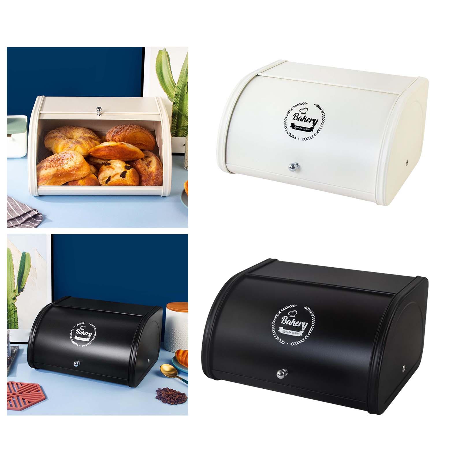 Caixa de Pão Metálica para Org - Kitchen Baking Organization avaliação e preço