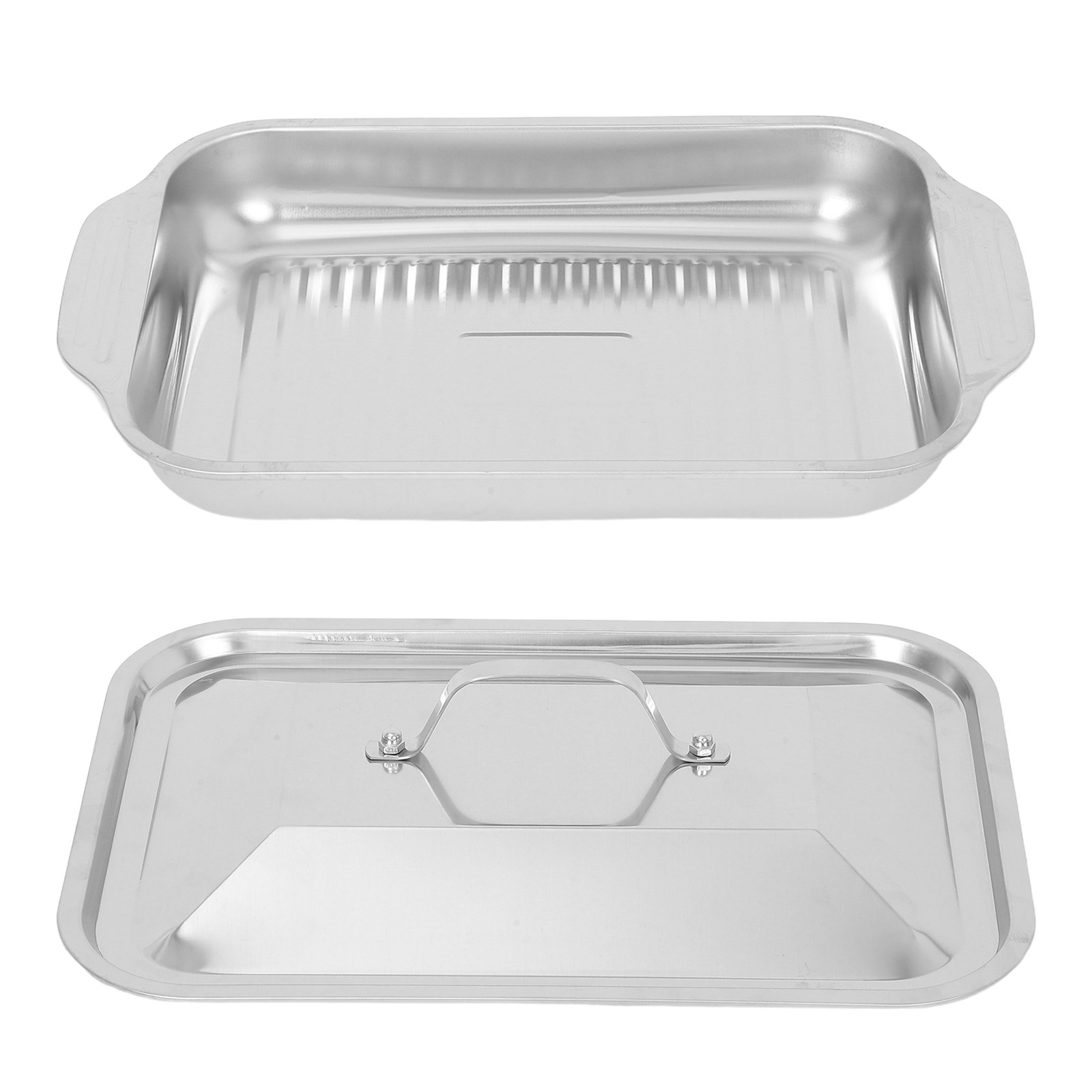 Assadeira Retangular de Aço In - Kitchen Oven Baking Pans avaliação e preço