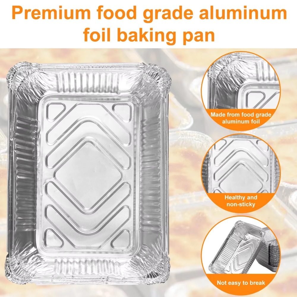 Recipientes descartáveis de fo - Kitchen Oven Baking Pans avaliação e preço