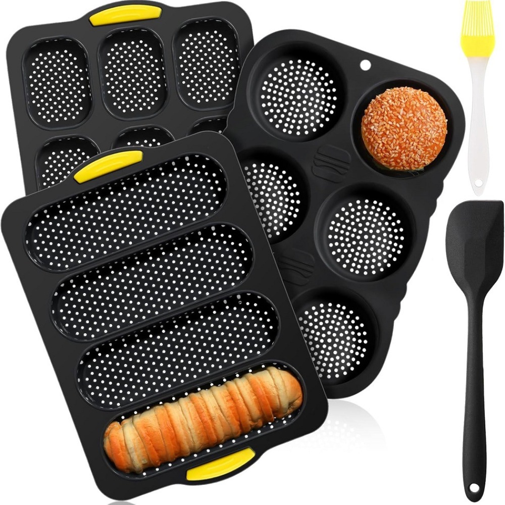Conjunto de Formas de Silicone - Kitchen Oven Baking Pans avaliação e preço