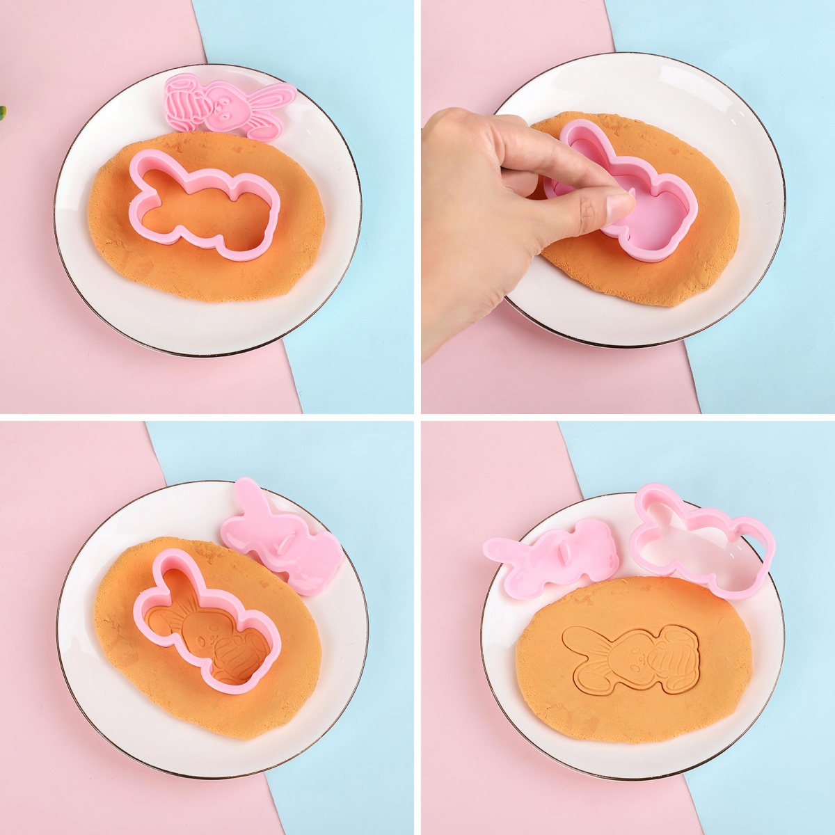 6 pçs/set Coelhinho da Páscoa  - Kitchen Baking Decor avaliação e preço
