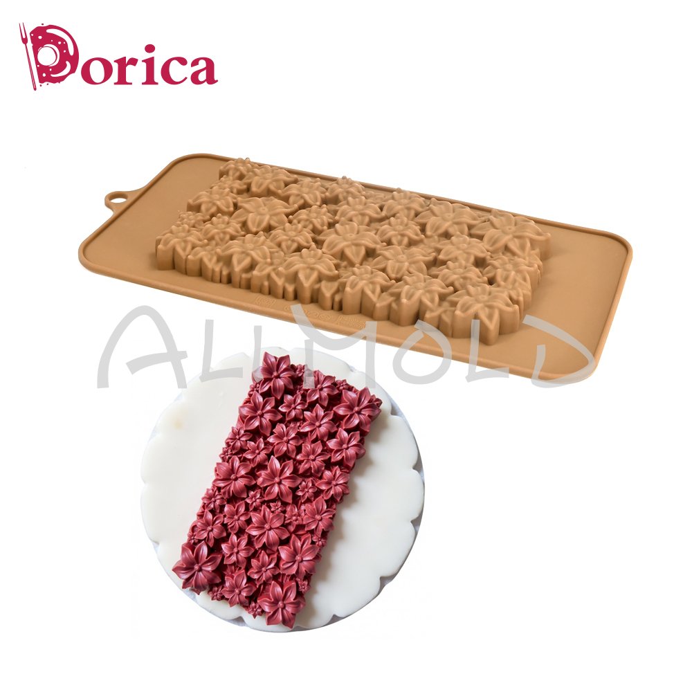 Flor silicone molde de chocola - Kitchen Baking Cake avaliação e preço