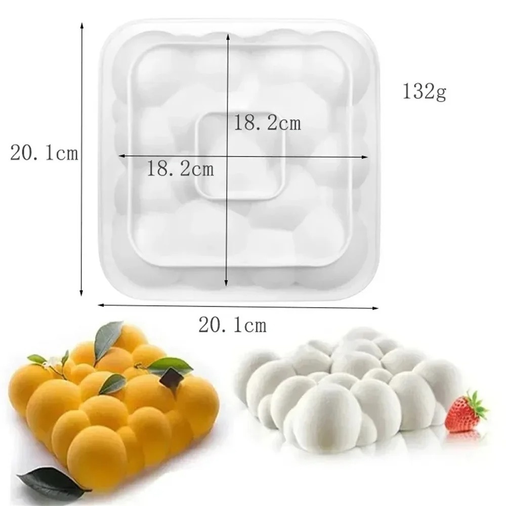 Forma de Silicone 3D para Bolo - Kitchen Baking Decor avaliação e preço