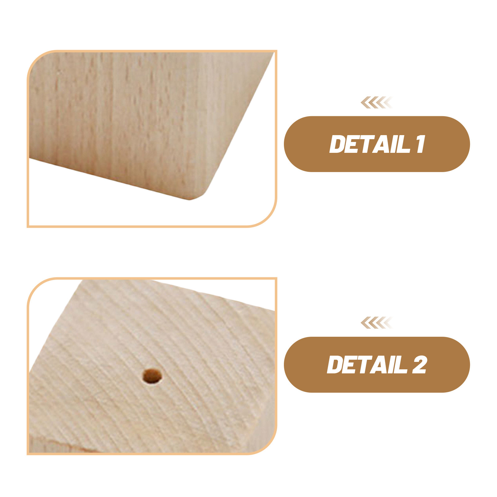 2 Peças de Bases de Madeira pa - Kitchen Baking Cake avaliação e preço