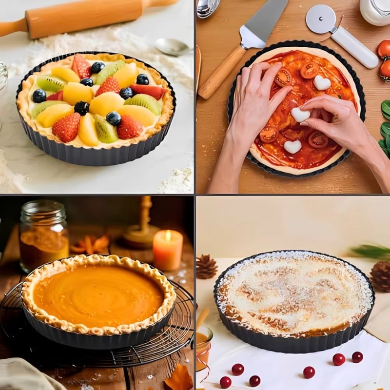 Forma de Tarte Removível com F - Kitchen Oven Baking Pans avaliação e preço