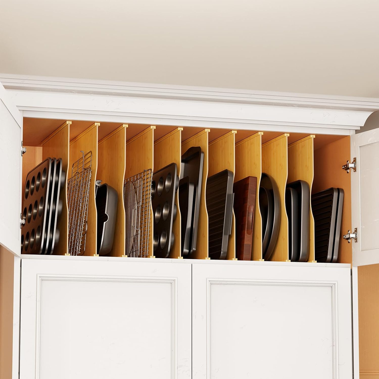 Pacote com 10 Divisores de Bam - Kitchen Baking Organization avaliação e preço