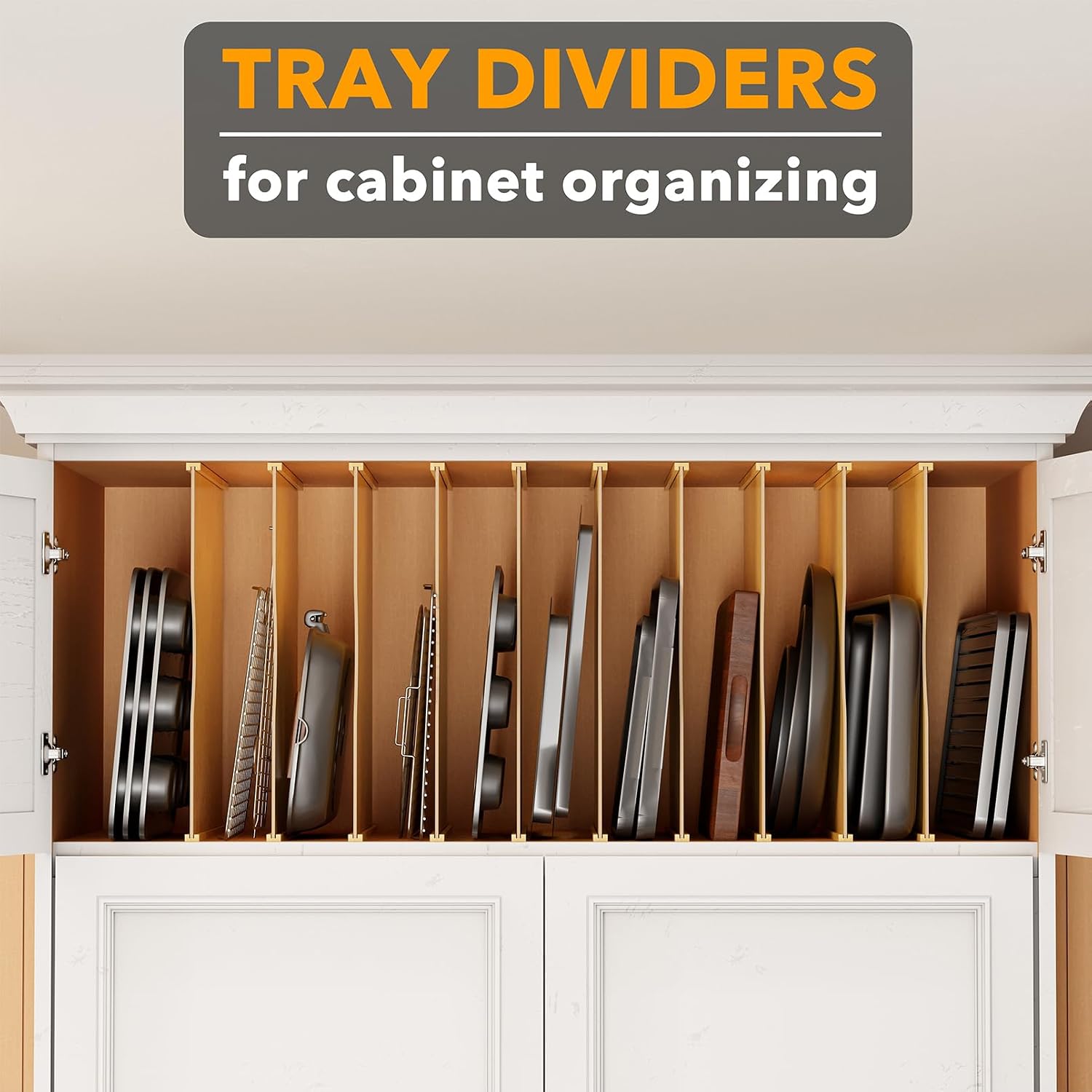 Pacote com 10 Divisores de Bam - Kitchen Baking Organization avaliação e preço