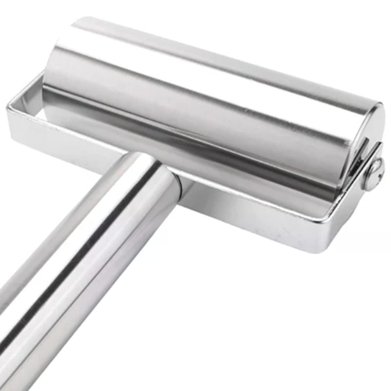 NOVO Rolo de Massa de Aço Inox - Kitchen Roller Baking avaliação e preço
